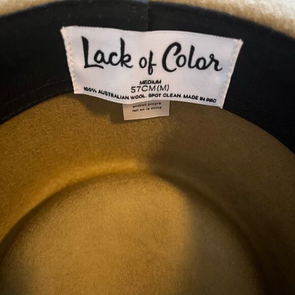 Free People Lack of Color Rancher wool Felt Hat light tan  display picture 1